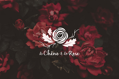 Le Chene et la Rose - Branding botanical botanical art botanical logo botanicals brand logo branding branding and identity branding design chêne flower leaf nature oak oak tree photographer logo rose wedding wedding logo wedding photography weddings