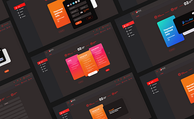 WEB APP Design UX UI admin panel mobile app webapp