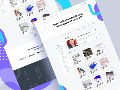 Course Page agency all courses page buy course coursepage creative design daily ui dashboard e commerce hire icon logo minimal online course product template trend 2020 ui ux vector