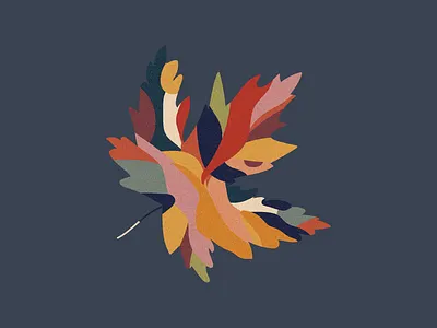 Canada - Marple leaf artwork autumn leaves editorial illustration illustration landscape design leaf logo marple minimal art minimal design nature illustration vector illustration