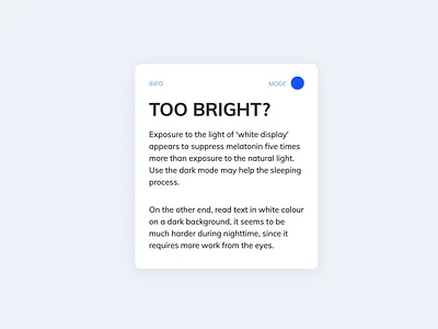 UI // Dark Mode animation button card concept dailyui dark mode dark theme dark ui flat icon information interaction light ui microinteraction minimal prototype typogaphy ui ui design user interface