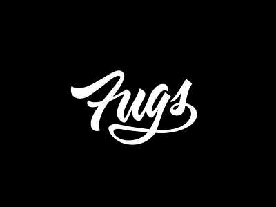 Fugstrator Logo Animation animation animation after effects animation design animation gif black white branding lettering animation logo logo animation logo design logo mark logodesign logotype luxury luxury branding script script font script lettering writing animation