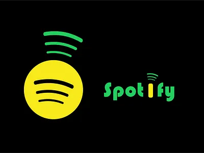 Spotify Logo Redesign design fruit illustration logo music music app pineapple redesign spotify