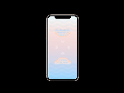 Iphone X Wallpaper - Gradient abstract abstract calm clean gradient iphone minimal wallpaper