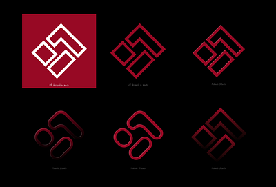 LB logo transition design figma gradient logo logo design