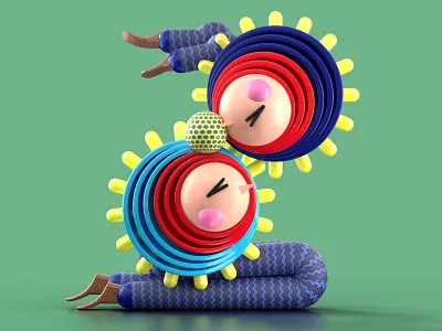 Letter Z 36daysoftype 36daysoftypea 3d characterdesign letter typography zorba football