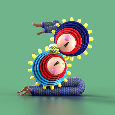 Letter Z 36daysoftype 36daysoftypea 3d characterdesign letter typography zorba football