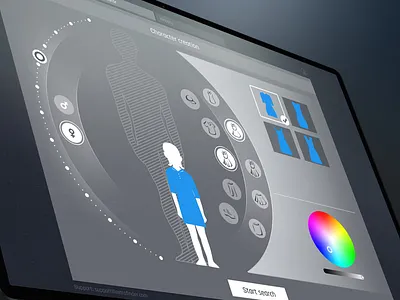 ExtraFinder character icon illustration interface ui ux vector
