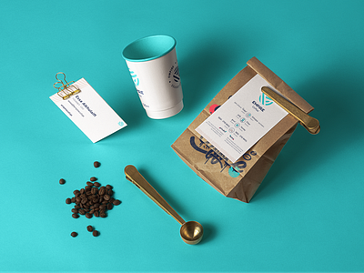 Brand identity for Empire Coffee arabic brand brand design branding coffee coffee brand coffee cups coffee design colourful design design agency design studio doha happy illustration work