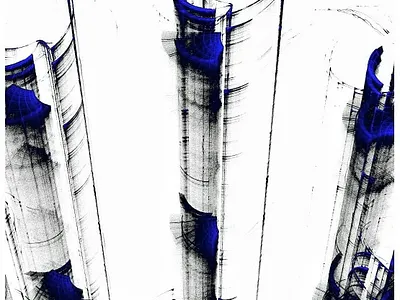 untitled 02. sketch series abstract art art digitalart experimental generativeart glitch effect newmediaart