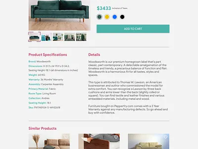 Maynooth Furniture - Product Page 6foot4 byol maynooth udemy xd xd design