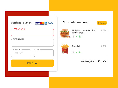 Daily UI #002 | Credit Card Checkout 002 card checkout daily daily ui dailyui dailyui002 dailyuichallenge dashboard design login mobile app ui002