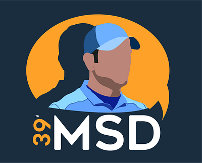 MS Dhoni design graphic design illustration portrait vector