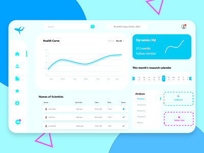 Research Sharks Dashboard dashboard app dashboard design dashboard ui dynamic modern ui website shark shark research ui ux