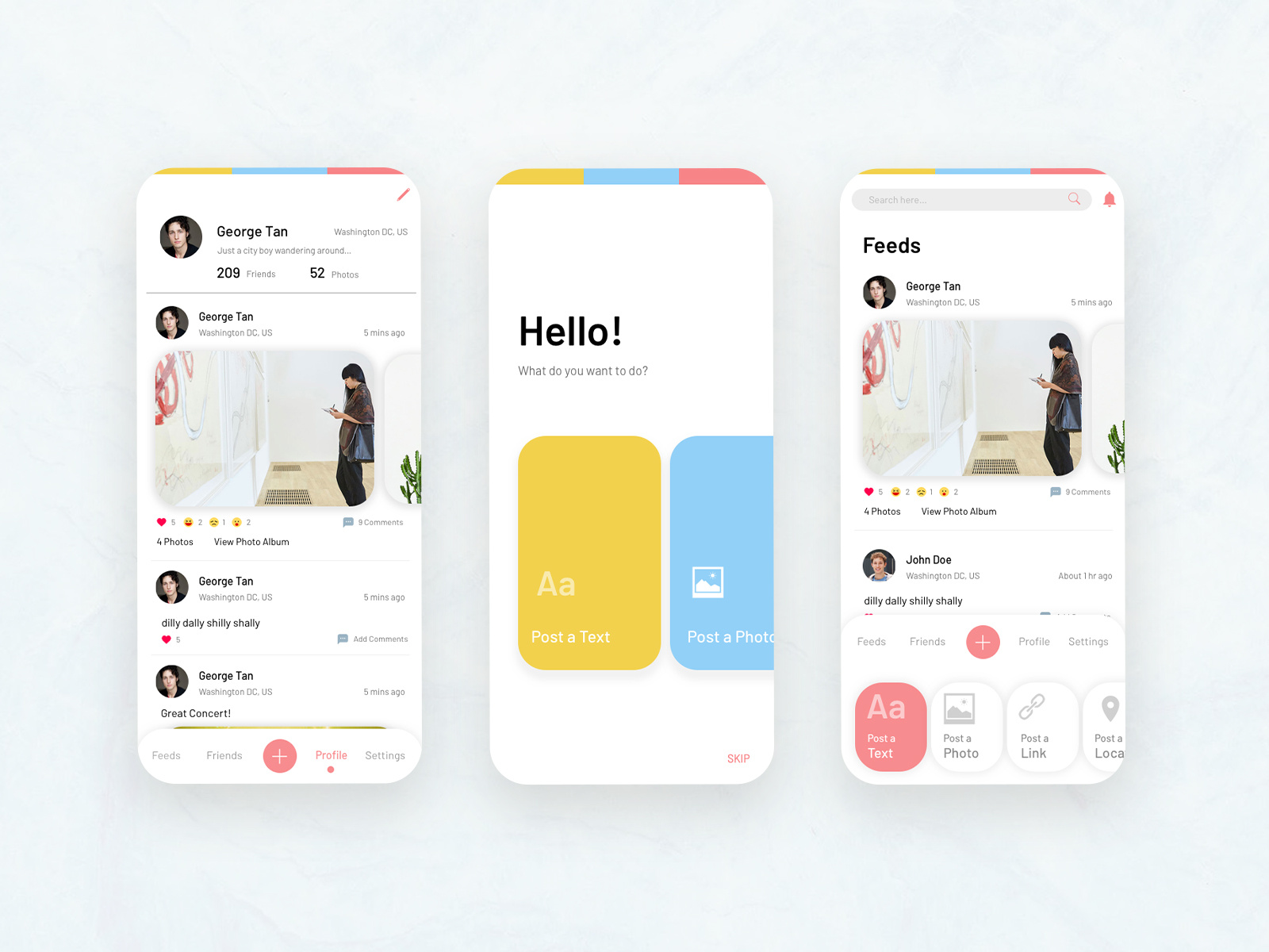 Example of Modern UI/UX Design