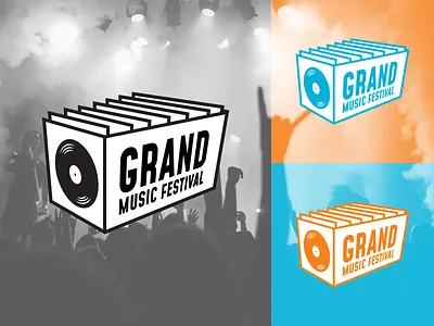 Grand Music Festival Alternate branding design logo