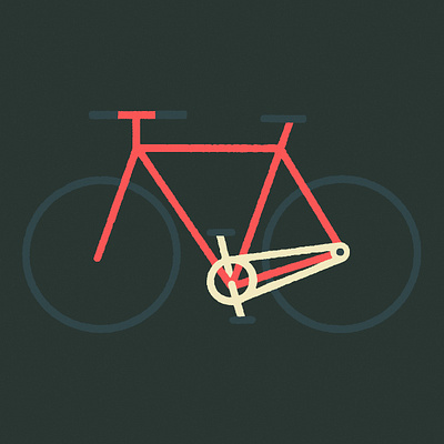 Bike Personality: Citizen bike biker city design fixedgear illustration illustrator montreal mtl transport