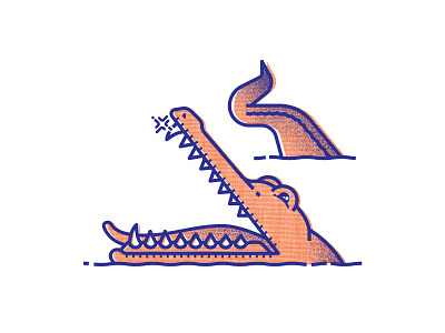 It's Tooth Time - IV alligator animals crocodile dentistry illustration teeth