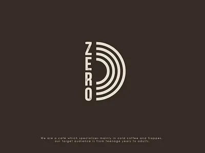 Zero brand branding coffee coffee love coffee shop design icon identity logo typography