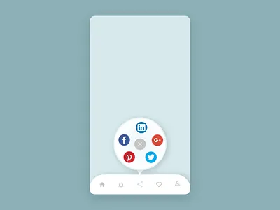 share button app dailyui design ui ux web