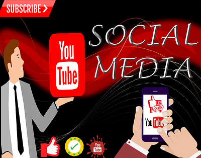 social media design illustrator like person photoshop share socialmedia youtube