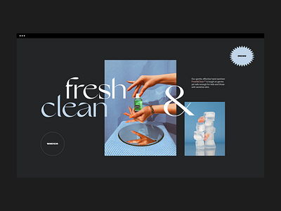 Wash yo hands 2000s 90s blue branding covid dark editorial fashion fun gallery layout pastel photography sanitizer serif stilllife style type ui website