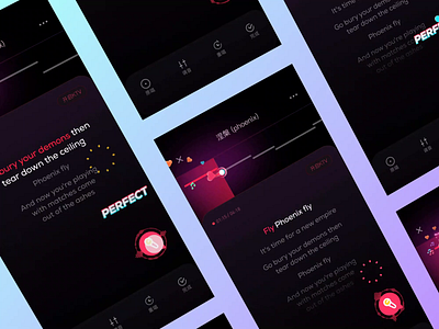 TX music MOTION ae animation app clean color design illustration music app social ui ux