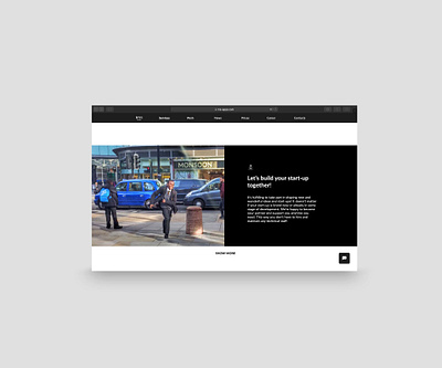 Services part website clean design minimalist rakowski rakowski studio service part service webpage services web webdesign website