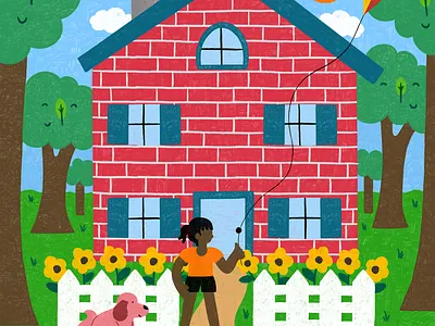 Kites Are Fun! childrens art design illustration literacy nature