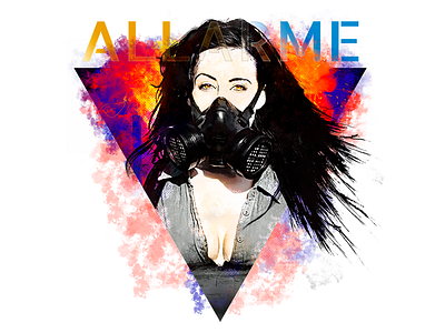 GASMASK alarme alert design designs gasmask illustration photoshop post apocalyptic post production postapo woman