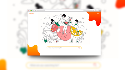 furutsu. - Search Window design designer inspiration interface searchwindow searchwindowdesign ui ux webdesign