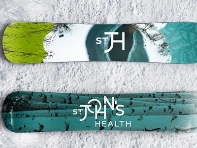 St John's Health brand identity branding businesscard healthcare logo nature logo outdoor advertising styleguide wyoming