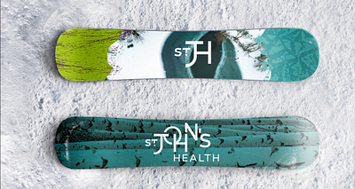 St John's Health brand identity branding businesscard healthcare logo nature logo outdoor advertising styleguide wyoming