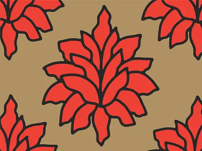Flower abstract branding floral flower hand drawn illustration lines organic