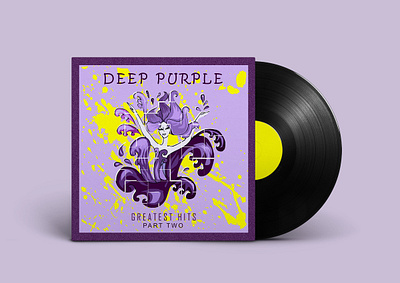 #DEEP PURPLE adobe illustrator adobe photoshop