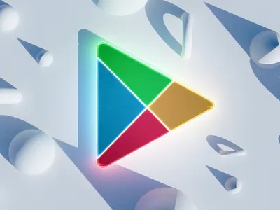 Google Play 3d blender google logo play render