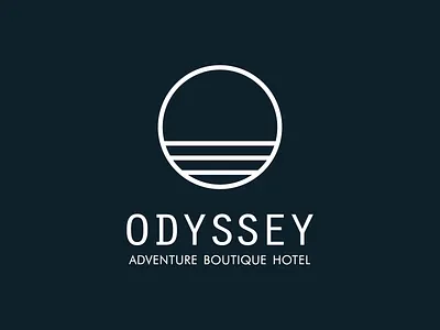 Odyssey Branding adventure boutique hotel branding destinations explore hotel hotels logo logo design luxury stationery tourism
