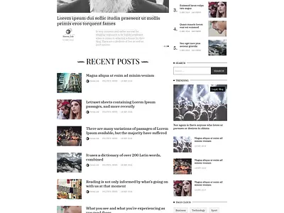 Hewo - Modern Newspaper HTML Template black blog boxed carousel creative css3 html5 magazine modern news newspaper publisher responsive unique