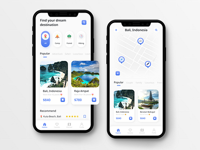 Dream Destination app app concept clean color colorful concept dashboard design design app destination dream illustration inspiration iphone mobile task today ui ui design update