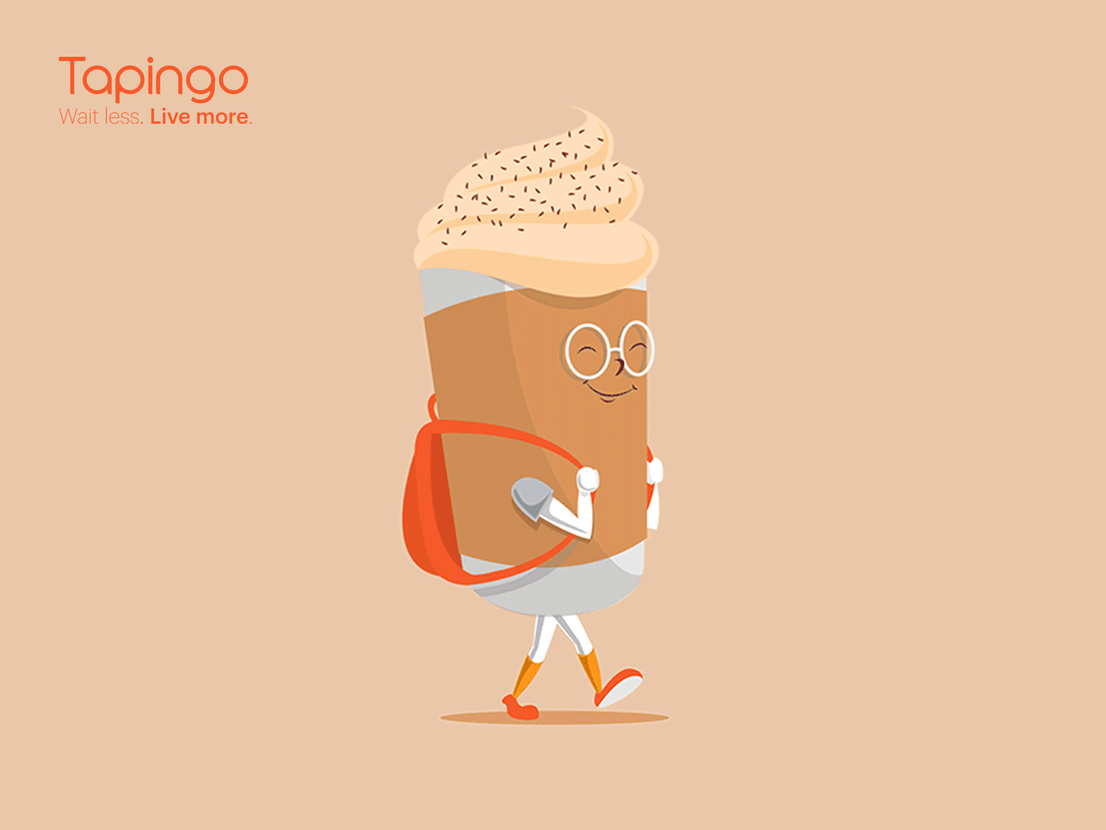 StrutTapingo animation brand design brand illustration branding creative direction design illustration