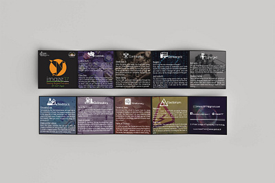 Five Folded Flyer Two Side adobe illustrator adobe photoshop branding brochure conference flyer illustration infographics logo logo design mock up mockup mockups product product design