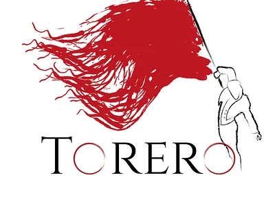 Wine logo "Torero" art branding design icon illustration logo vector