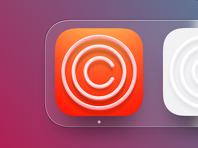 Clarity iOS icon app app design big sur bigsur icon ios iphone logo mac macapp macos mobile mobile app design profile social ui ux