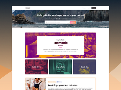 Explore Tasmania expert guide guide landing page local guide tasmania tourism travel trips