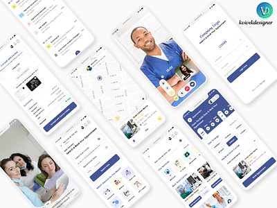 Medical Scancenter and Consulting Mobile App UI Kit