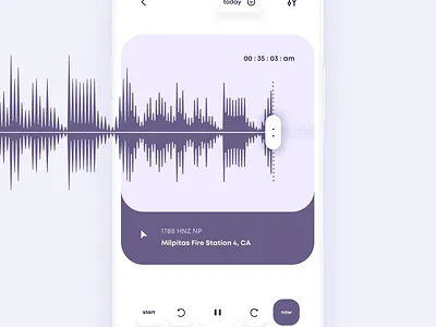 Seismograph Network App app clean interface ios minimalistic mobile mobile app mobile app design ui ux