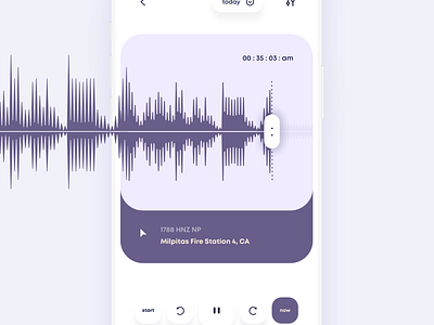 Seismograph Network App app clean interface ios minimalistic mobile mobile app mobile app design ui ux