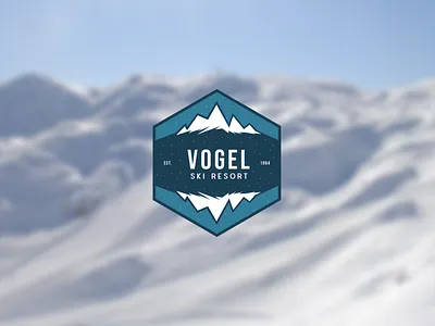 Vogel Ski Resort - Logo concept branding clean concept creative design logo redesign resort resort logo ski slovenia vector vogel