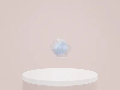 A B S T R A C T — 002 3d abstract abstract design b3d blender glass minimal palette rose rose gold shapes