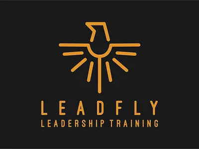 leadfly minimalist logo design abstract logo animal logo bird logo branding business logo design eagle logo falcon fly freedom inspirational logo leader logo design logo ideas minimalist logo simple logo